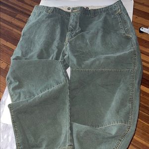 L.L. Bean vintage patch heavy denim pants